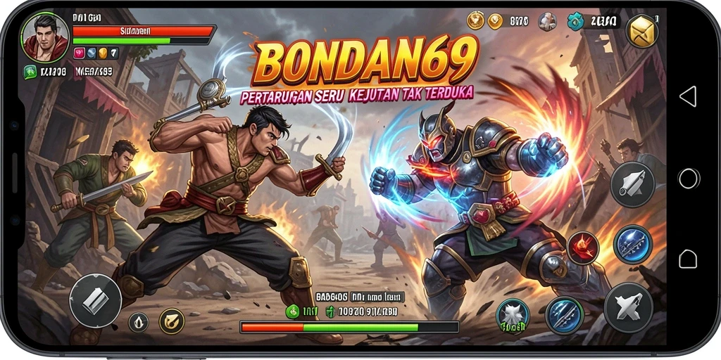 Gameplay seru BONDAN69 dalam pertarungan karakter yang mendebarkan.