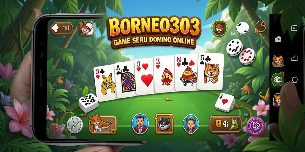 Gameplay menarik Domino di BORNEO303.