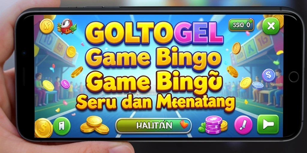 Screenshot GOLTOGEL menampilkan gameplay Bingo yang seru dan interaktif.