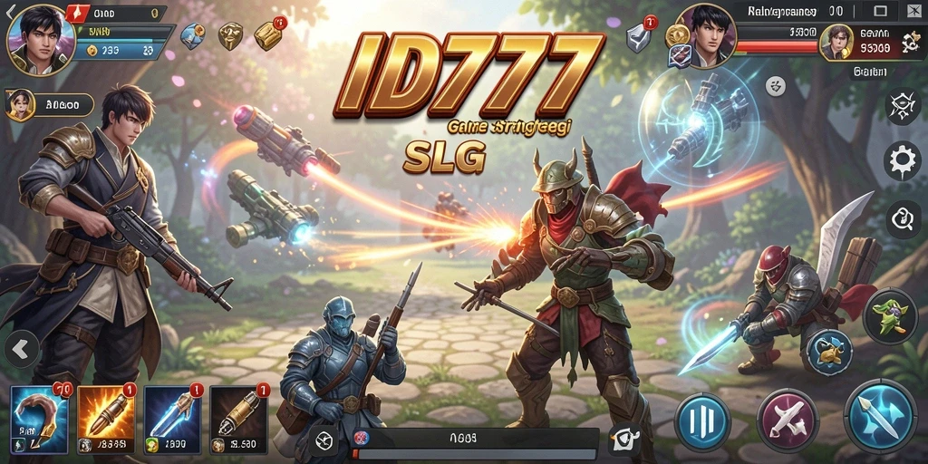 Tampilan menarik dari gameplay SLG <strong>ID777</strong> dengan aksi yang seru.