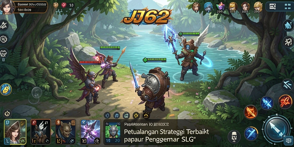 Tampilan gameplay SLG yang menarik dan mendalam di JJ62.