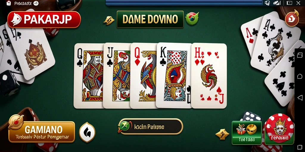 Tampilan gameplay seru PAKARJP yang menantang.