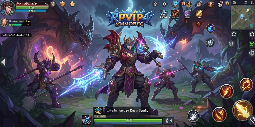 Tampilan gameplay RPVIP4 yang menarik dan penuh aksi.