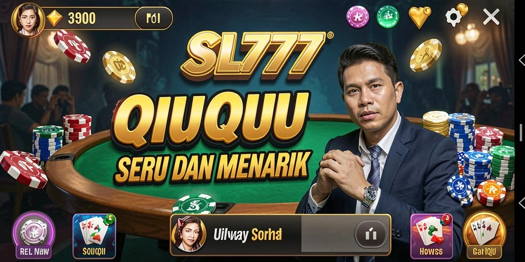 Screenshot gameplay QiuQiu di SL777 dengan tampilan menarik.