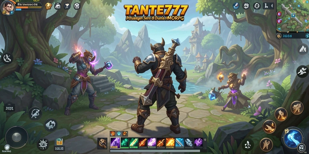 Gameplay mendebarkan di TANTE777 dengan grafis yang memukau.